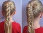 Kinderfrisuren für Abschlussball